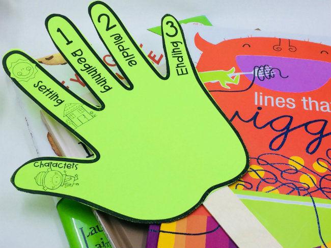 Storytelling Retell Hands Activity