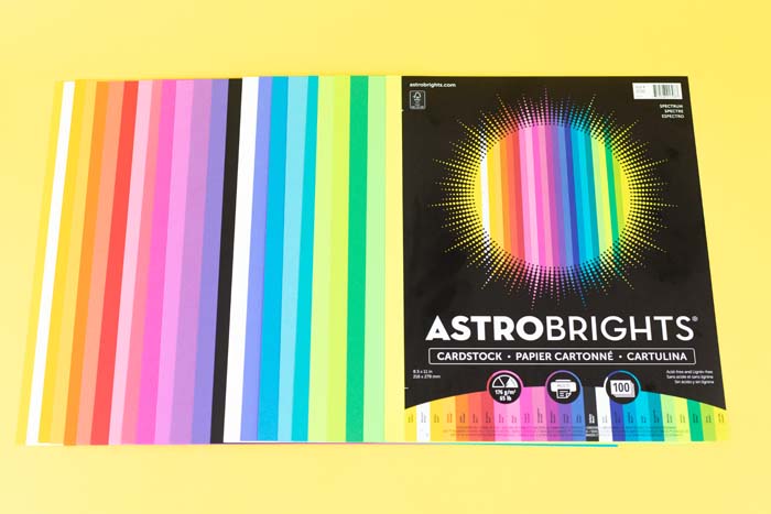 Astrobrights Spectrum Paper