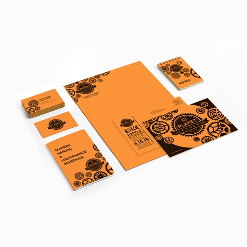 Cosmic Orange Cardstock 2 - 22851