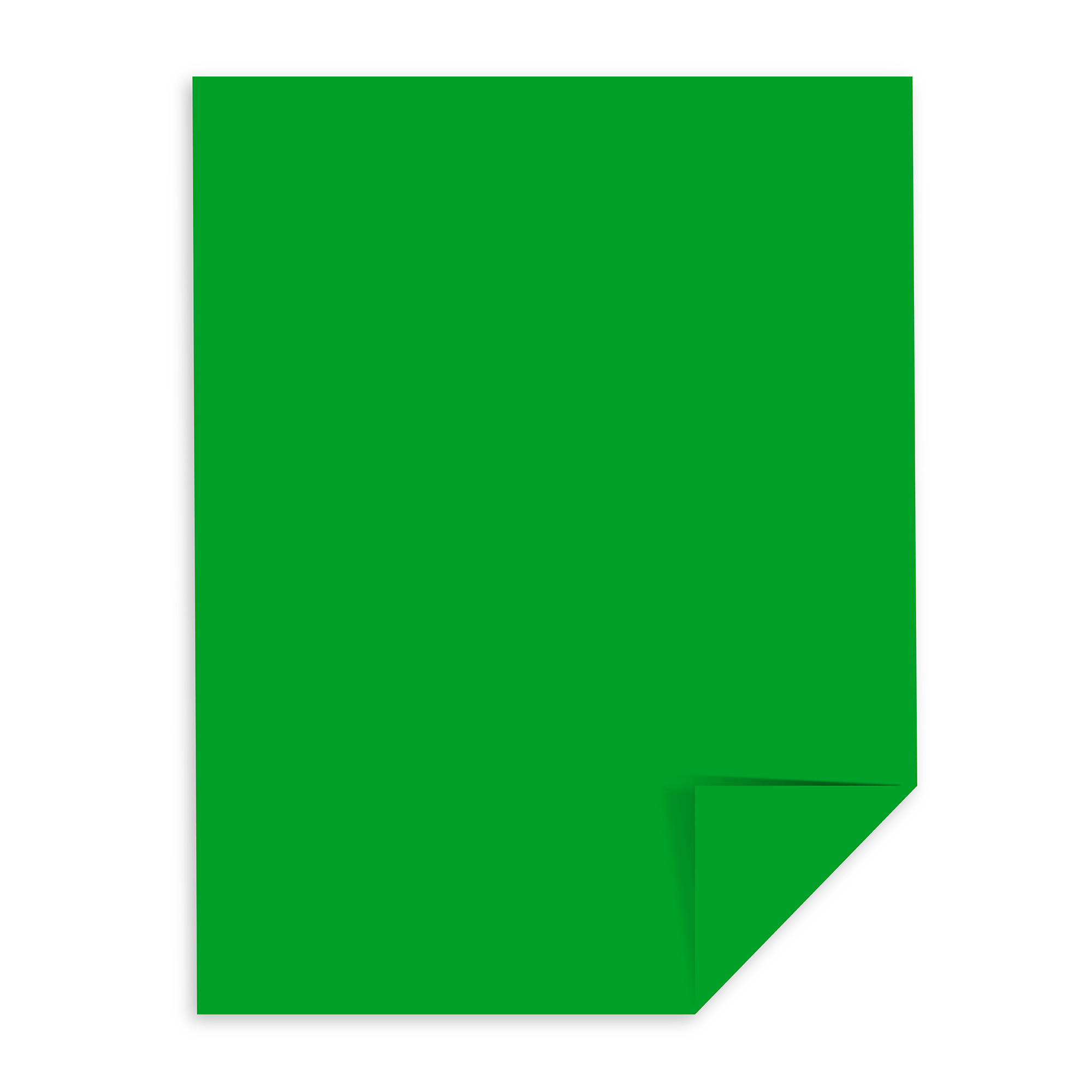 Gamma Green™, 8.5” x 11”, 65 lb/176 gsm, 250 Sheets, Colored Cardstock