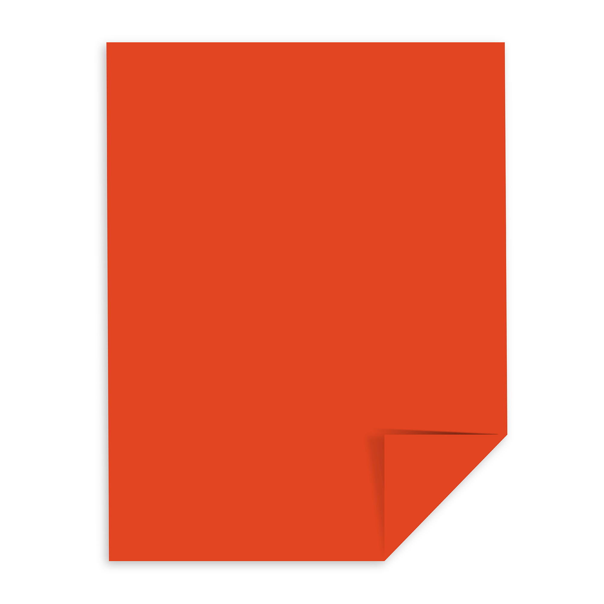 Orbit Orange™, 8.5” x 11”, 65 lb/176 gsm, 250 Sheets, Colored Cardstock