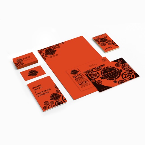 Orbit Orange Cardstock 2 - 22761