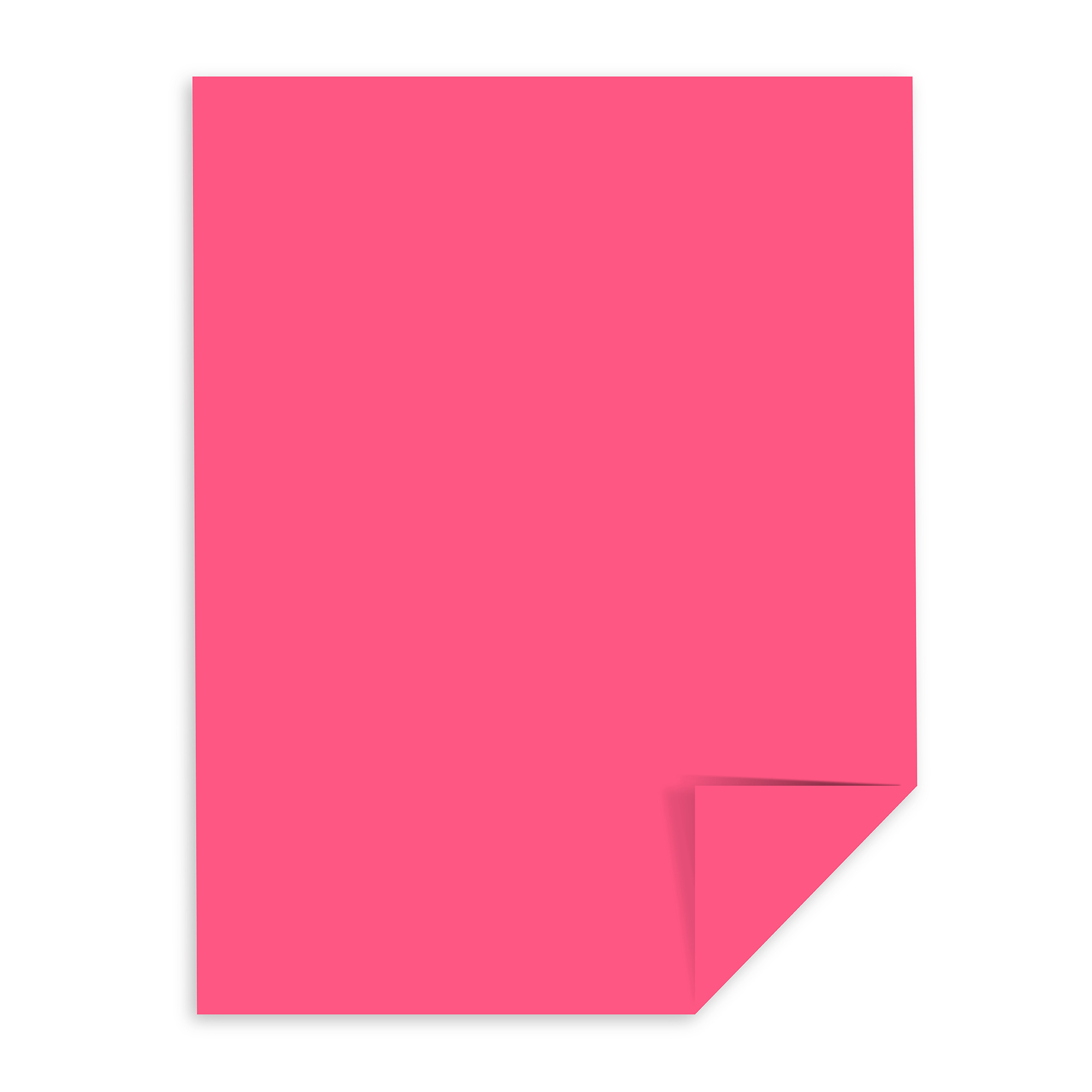 Plasma Pink™, 8.5” x 11”, 65 lb/176 gsm, 250 Sheets, Colored Cardstock