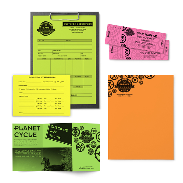 Neon Paper Pack (48 Sheet(s))