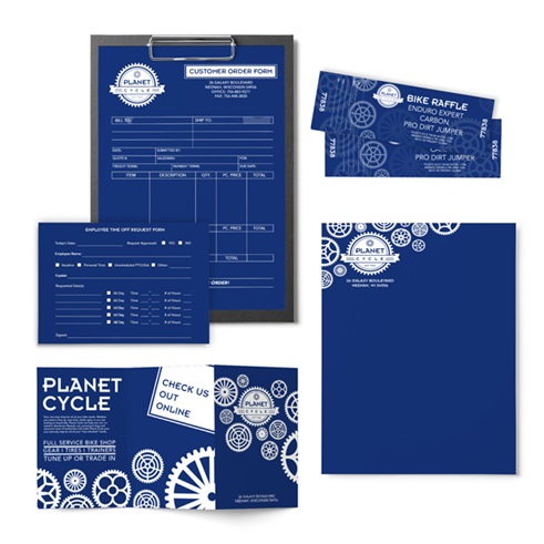 Blast-Off Blue Paper 2 - 21906