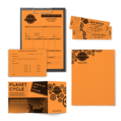 Cosmic Orange Paper 2 - 22651