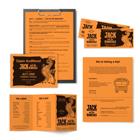 Cosmic Orange Paper 3 - 22651