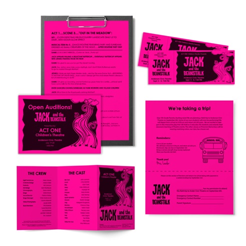 Fireball Fuchsia Paper 3 - 22681