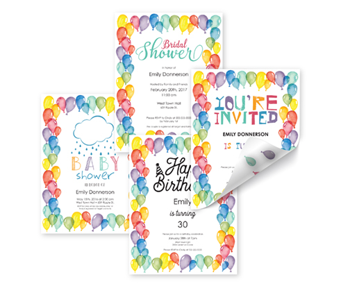 Balloons Template Samples - Main - 91256