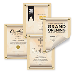 Scroll Template Samples - 91160