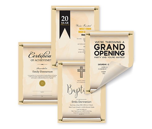 Scroll Template Samples - Main - 91160