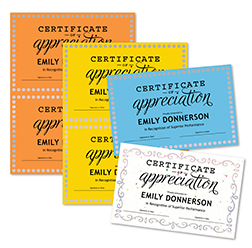 Certificate of Appreciation 2up