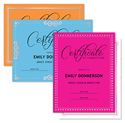 Certificate of Completion