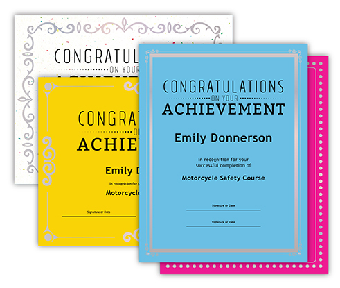 Congrats on Achievement - Main