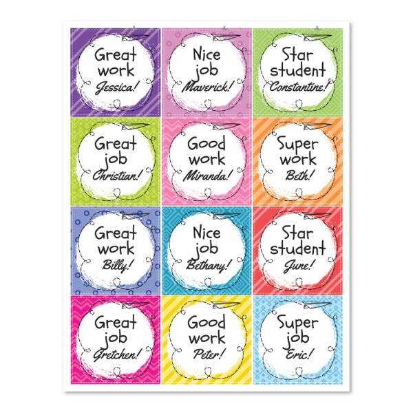 Motivational Stickers Bright Sticker Paper Templates Motivational Stickers Bright Sticker Paper Templates
