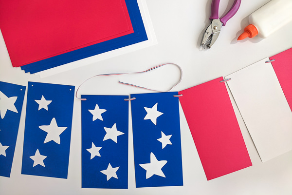 Deconstructed Flag Banner