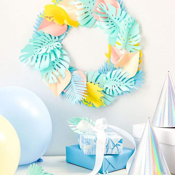 Tropical Botanical Wreath