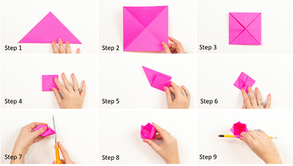 Tulip Origami Instructions 