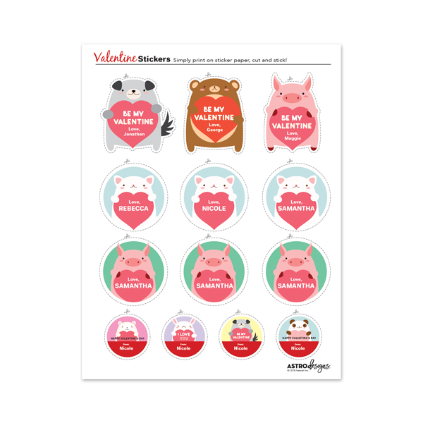 An image with name: valentine-animalstickers