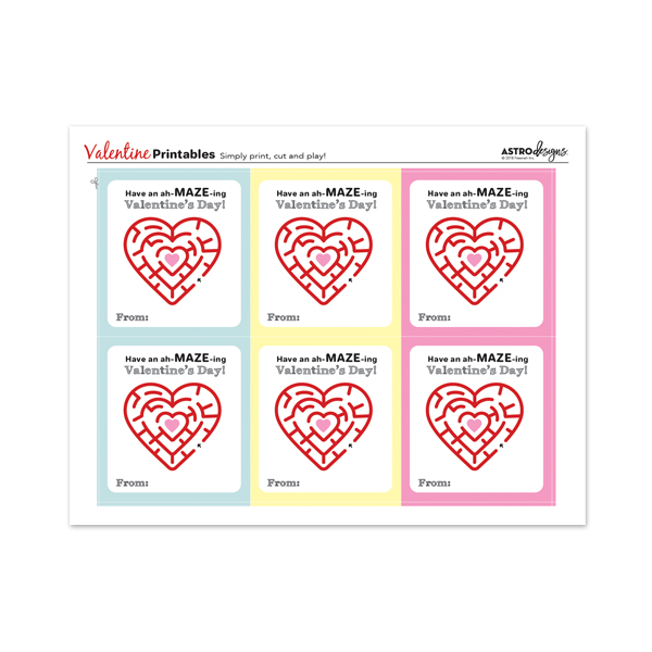 An image with name: valentine-maze