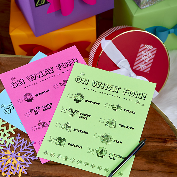 Winter Scavenger Hunt